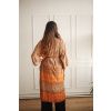 Hedvábné kimono Orange