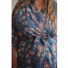 Bavlněné kimono Indigo