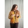 Patchwork bundička YELLOW - vel. L