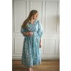 Šaty Artemis dlouhé - turquoise M/L