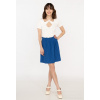 kaia jupe plissee76 royal blue 1