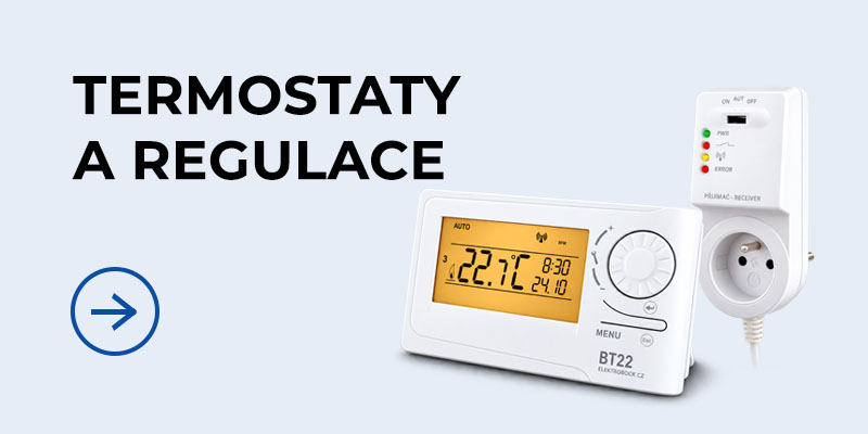Termostaty a regulace