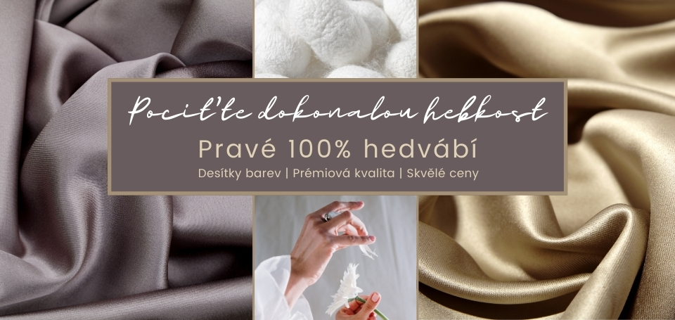 Pravé 100% hedvábí