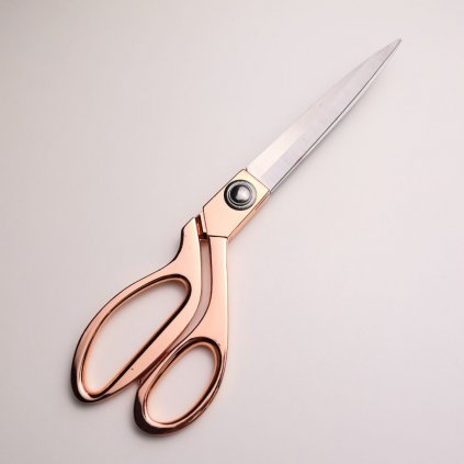 Nůžky krejčovské růžovo-zlaté 10" (25,4 cm)