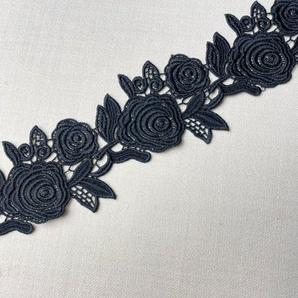 Krajka černá 6,3 cm