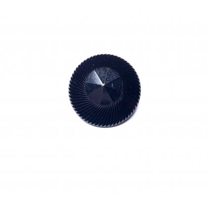 Knoflík ozdobný černý 28 mm