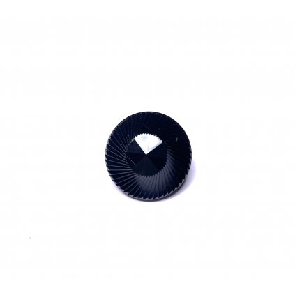 Knoflík ozdobný černý 24 mm