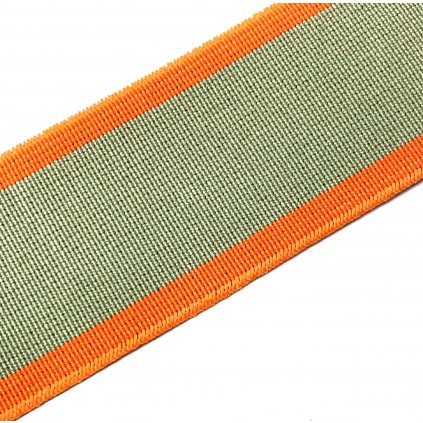 Pruženka 4 cm  oranžovo-zelená
