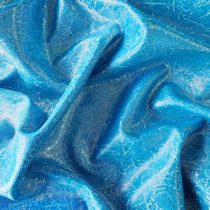 Hologramová plavkovina světle modrá