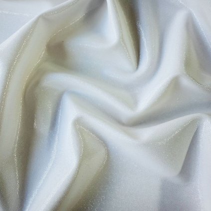Lesklá bílá plavkovina