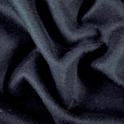 Tmavě modrý flauš s kašmírem