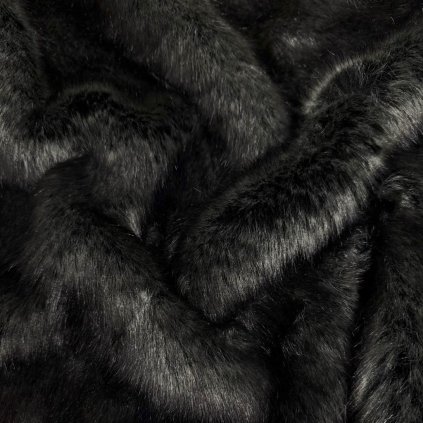 Kožišina tmavě šedá