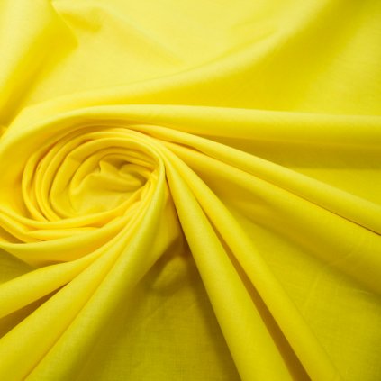 Bavlna žlutá elastická