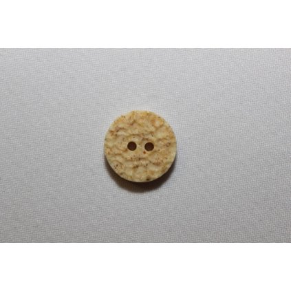 Knoflík ozdobný béžový