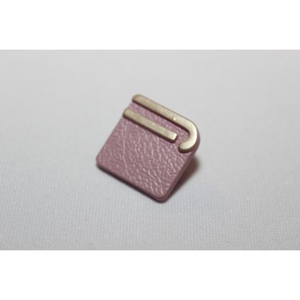 Knoflík ozdobný světlefialový