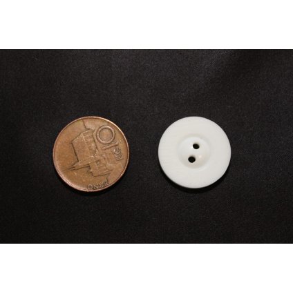 Knoflík bílý