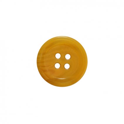 Knoflík tmavě žlutý