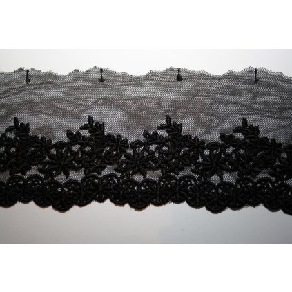 Krajka černá