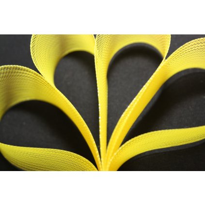 Mřížka na taneční šaty plastová žlutá