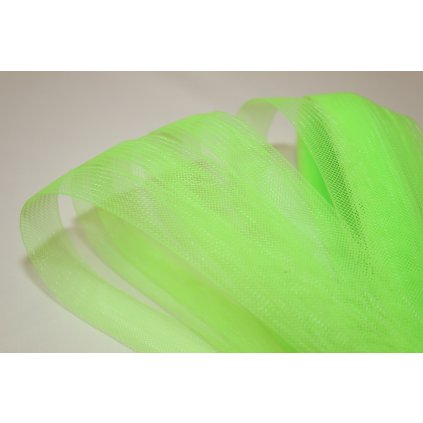 Mřížka na taneční šaty plastová svítivě zelená
