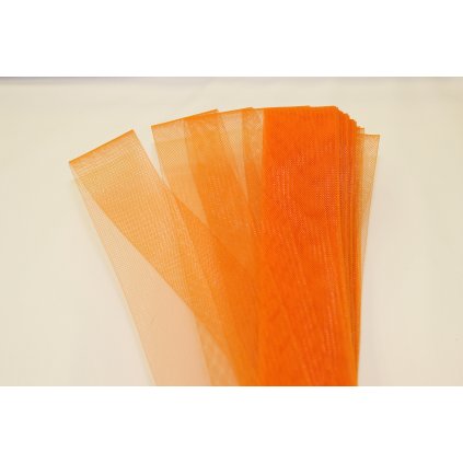 Mřížka na taneční šaty plastová oranžová
