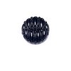 Knoflík černý ozdobný 29 mm