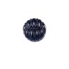 Knoflík černý ozdobný 25 mm