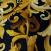 Černozlatá bavlna značky Versace