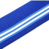 Pruženka 4,5 m  královska modrá s bílými proužky