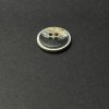 Knoflík šedý žihaný oblekový 2 cm