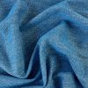 Viskózový úplet s lurexem světlomodrý