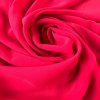Krepový šifon jasně červený