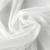 Měkký závojový pružný tyl bílý