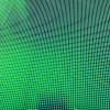 Lesklá zelená plavkovina s čtvrečkovým vzorem