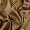 Matný bavlněný elastický saten měděno hnědý