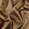Matný bavlněný elastický saten měděno hnědý