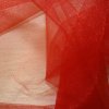 Spodničkový tyl středné silný lesklý červený