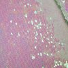 Flitrová měňavá látka růžovobílá