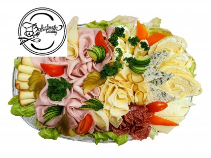 Nářez obložený - šunka, salám, sýr 1 kg