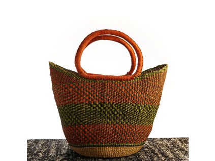 Bolga Bag coloured No. 1
