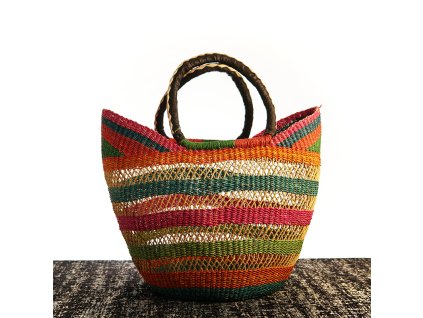 Bolga Bag coloured – perforated No. 473