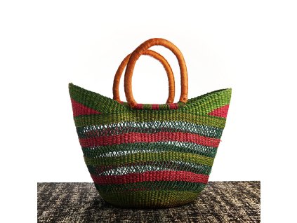 Bolga Bag coloured – perforated No. 474