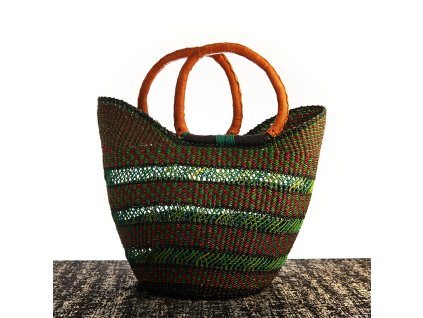 Bolga Bag coloured – perforated No. 477