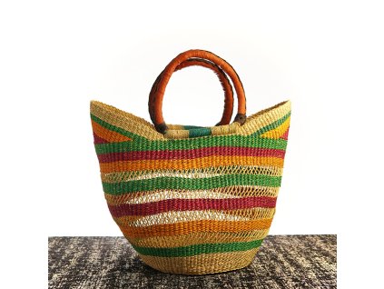 Bolga Bag coloured – perforated No. 408