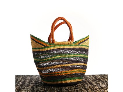 Bolga Bag coloured – perforated No. 484