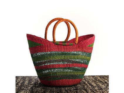 Bolga Bag coloured – perforated No. 206