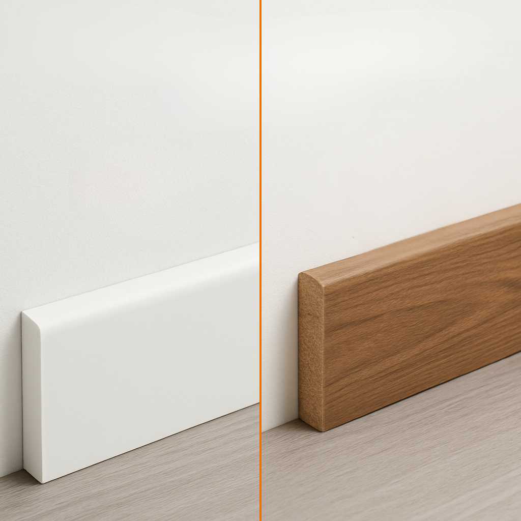 PVC vs. MDF lišta: Která je lepší volbou pro vaše podlahy?