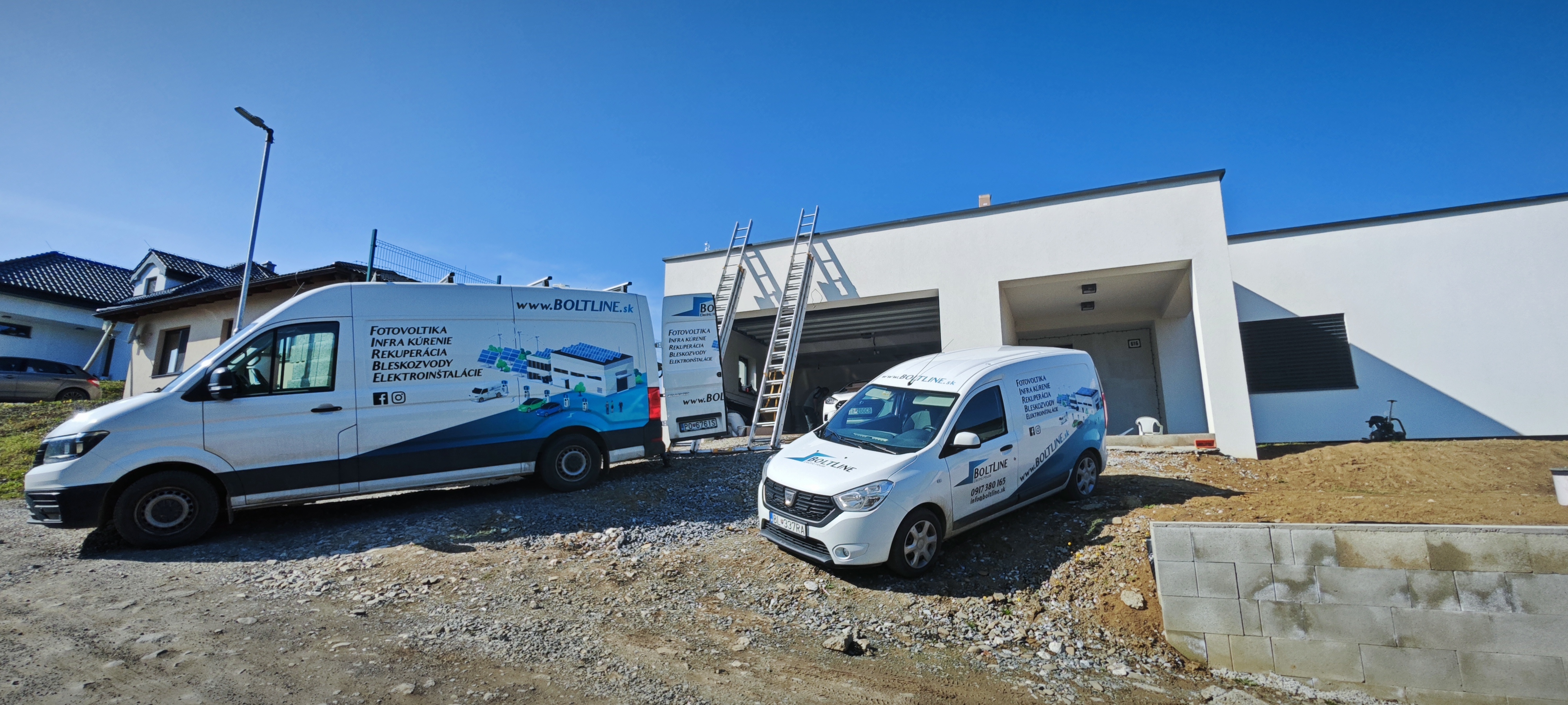 Proces montáže BoltLine