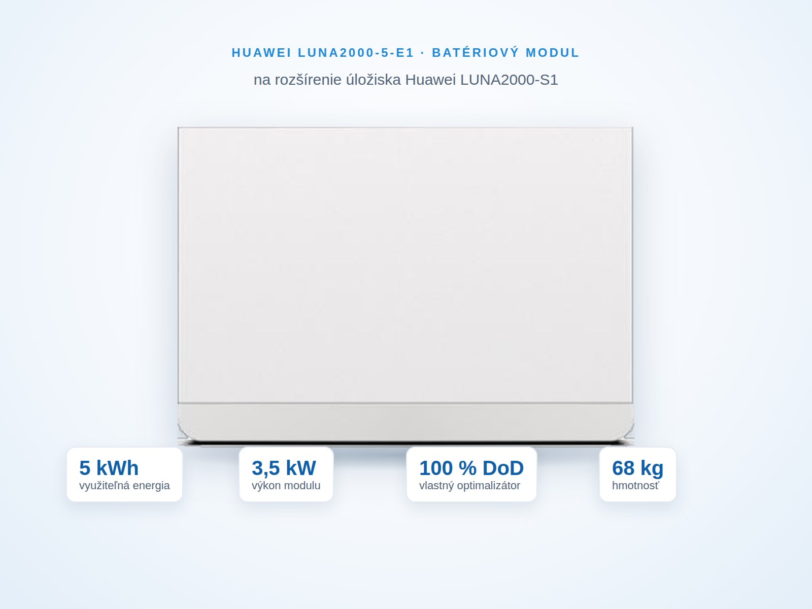 Batériový modul Huawei LUNA2000-5-E1 – 5 kWh