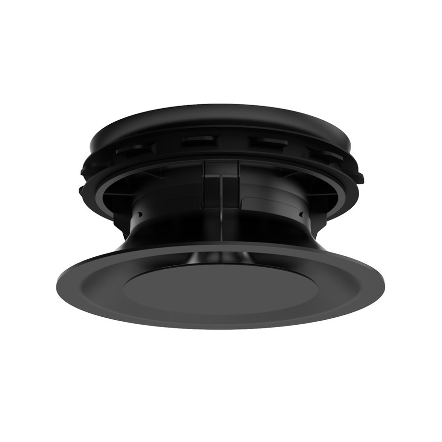 DucoVent Premium Trim čierny – detail minimálneho rámika